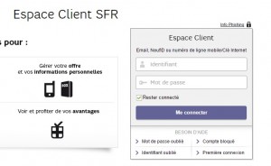 espace client sfr