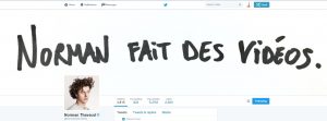 Faux compte Twitter Norman Thavaud